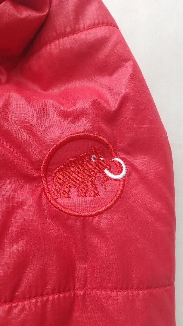 MAMMUT マムート フード付きダウンジャケット レディース レッド