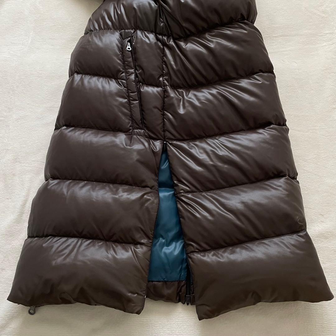 DUVETICA Deneb ロングダウンコート Aライン ラクーンファー 38