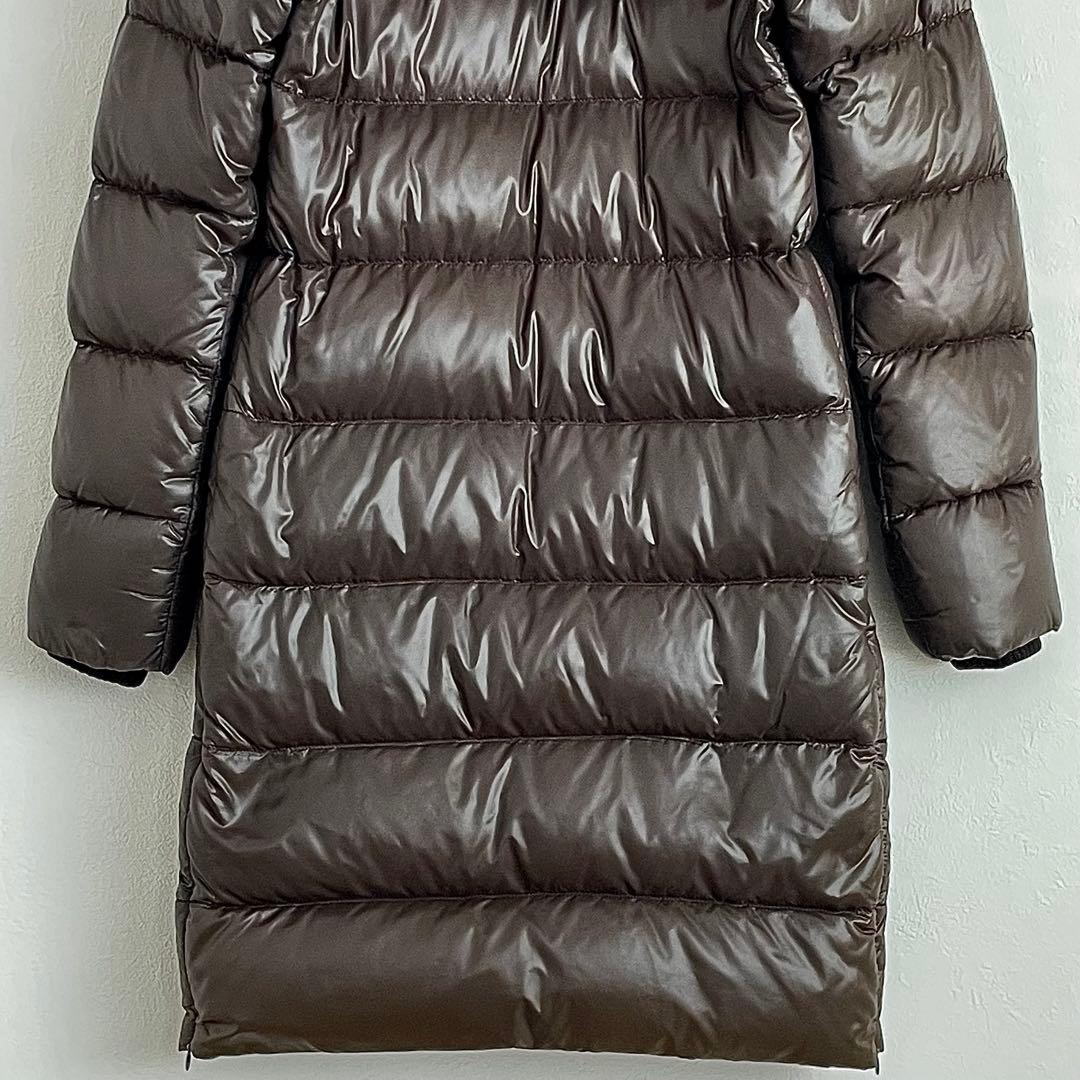 DUVETICA Deneb ロングダウンコート Aライン ラクーンファー 38