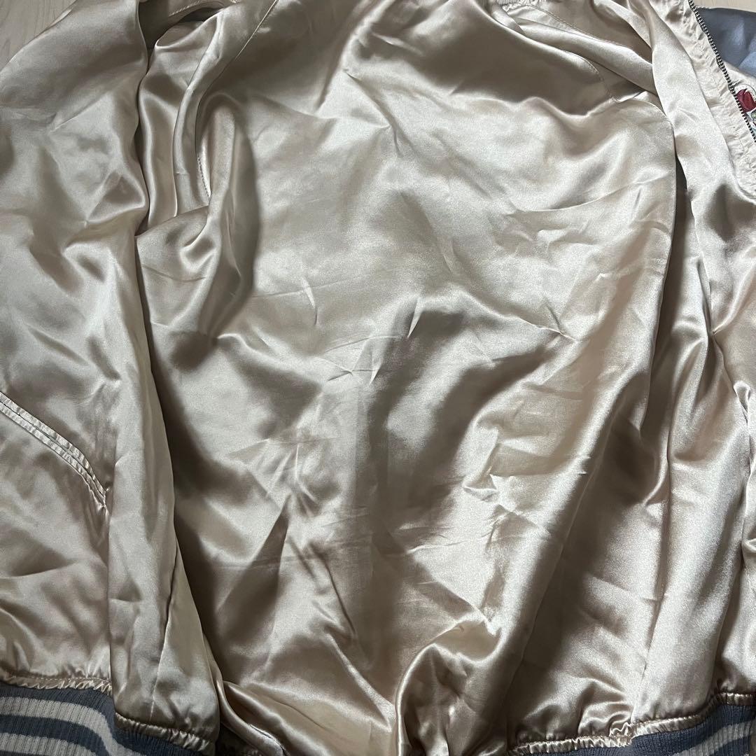 VANQUISH スカジャン ビッグ刺繍 和柄　猫　リバーシブル