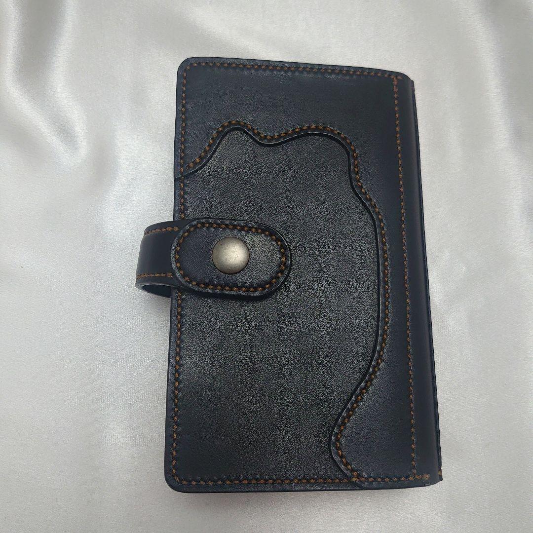 ブラックペンケース レザー 10本差し