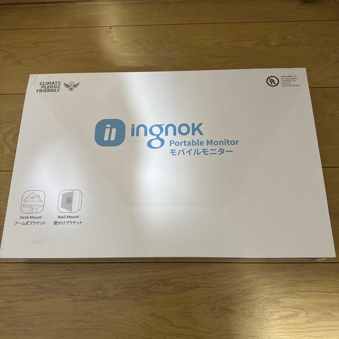 Ingnok18.5インチポータブルモニターFHD モバイルモニター 新品未使用