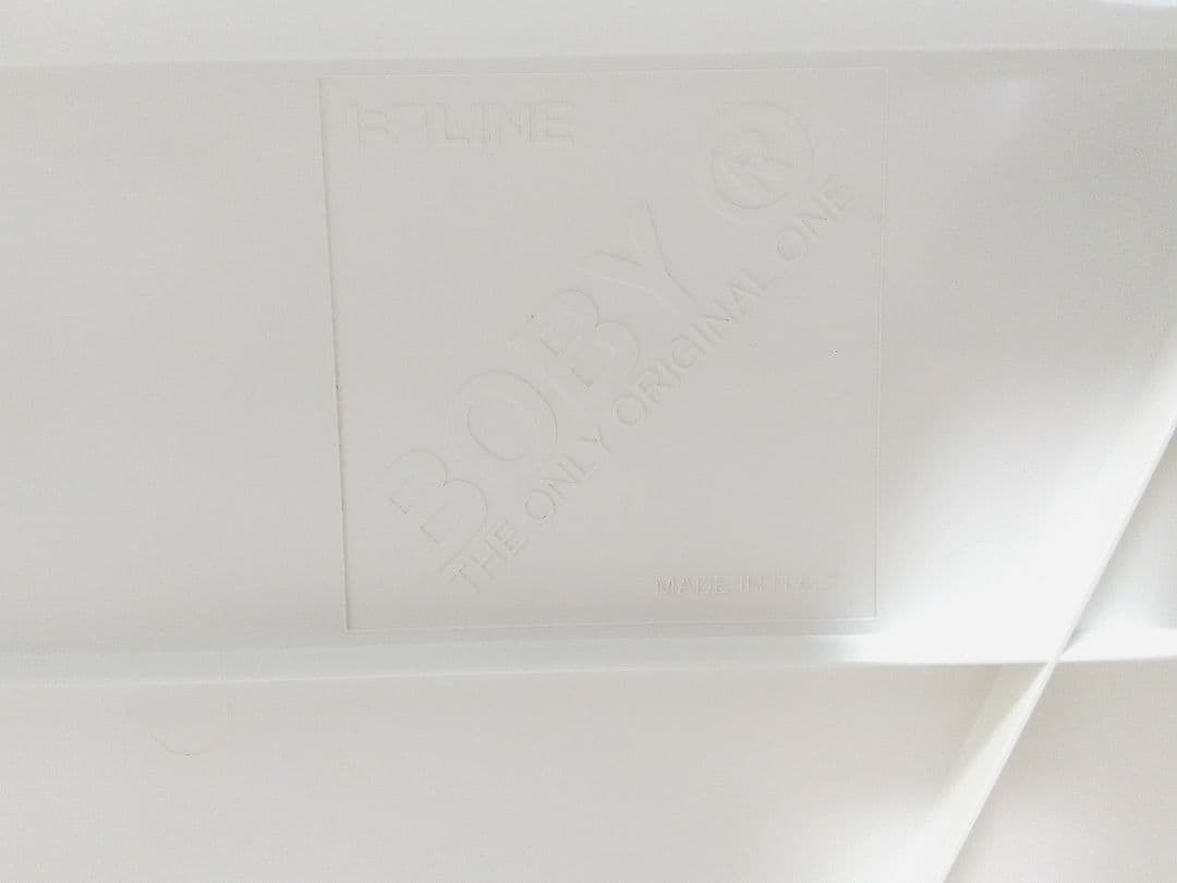 ボビーワゴン 2段 3トレイ ホワイト ジョエコロンボ B-LINE キャスター