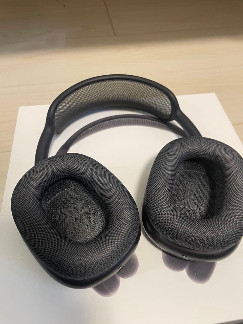 新品Apple AirPods MAX ワイヤレスヘッドホンスペースグレー保証付