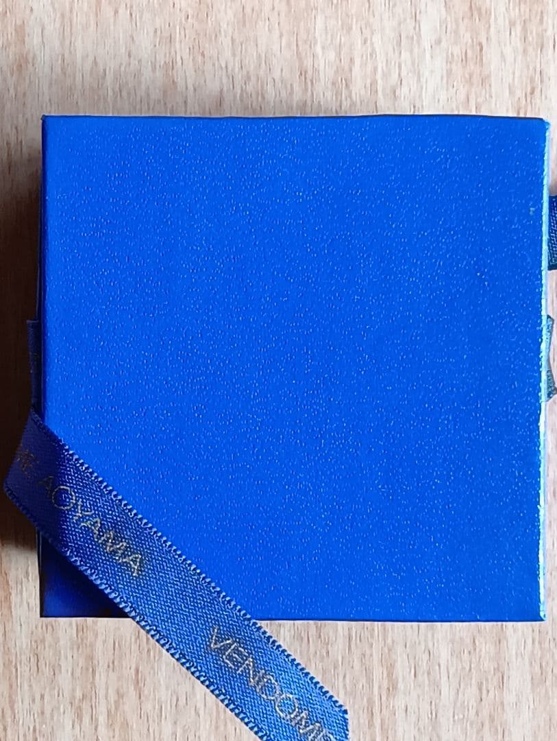 【美品】ヴァンドーム青山 K18WG クロスデザインリング 約12号｜3g超箱付