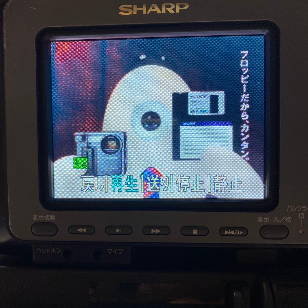 SHARP VideoHi8 ビデオカメラ VL-HL50 ①