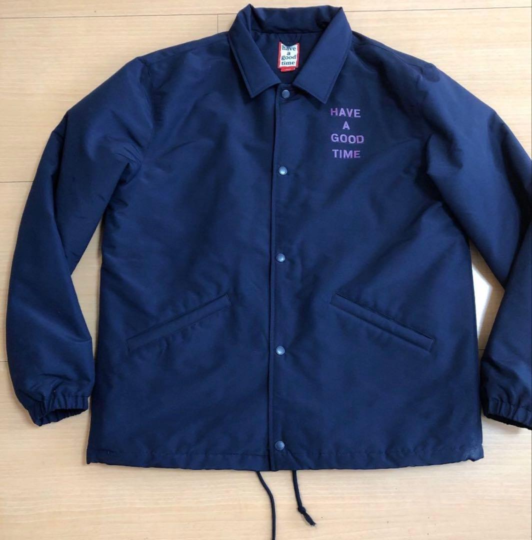 ジャケット・アウター have a good time WEIRDOCOACHJACKET NAVY