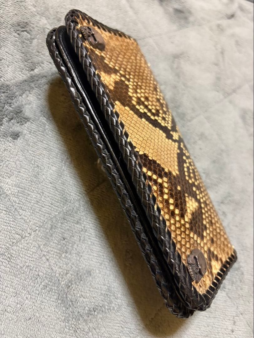 TRANSCORE トランスコア パイソンレザー 財布