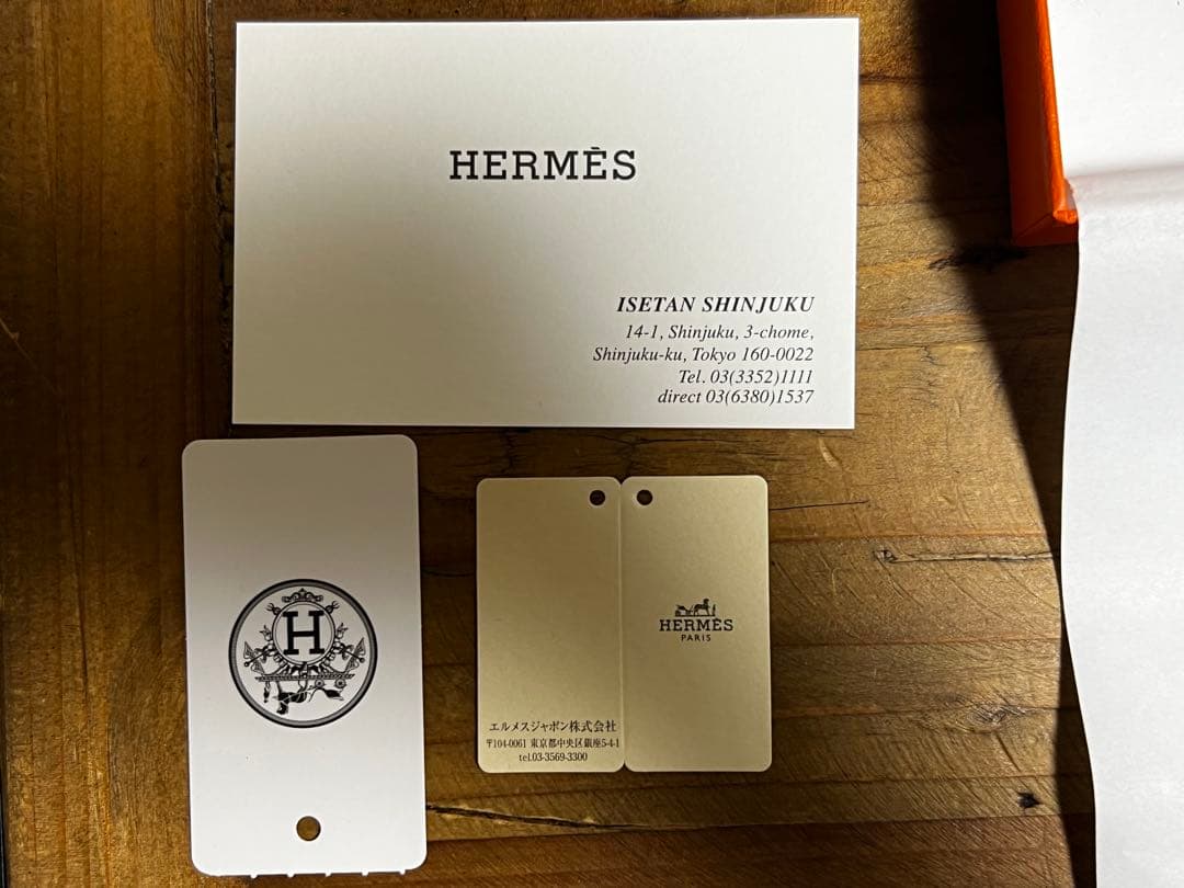 【✨HERMES✨】エルメス　カシミヤマフラー　箱、紙袋付き