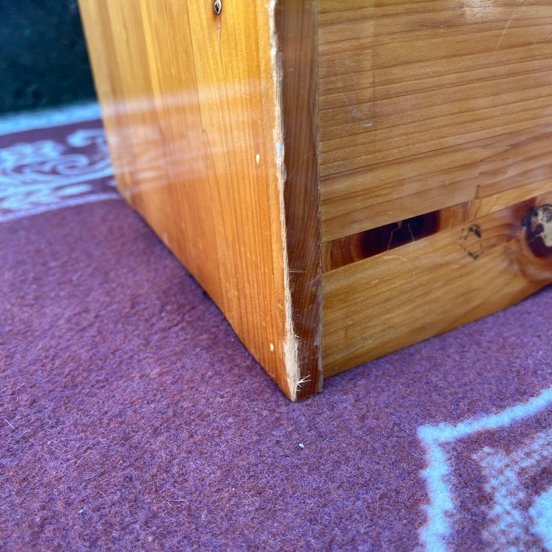 古家具ビンテージ品◾️木製マガジンラック 本立て 絵本立て シェルフ