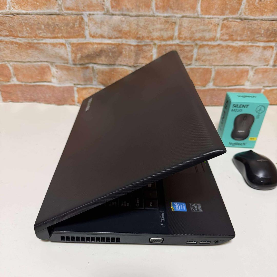 東芝ノート PC Core i5 高速起動SSD Windows11 オフィス付