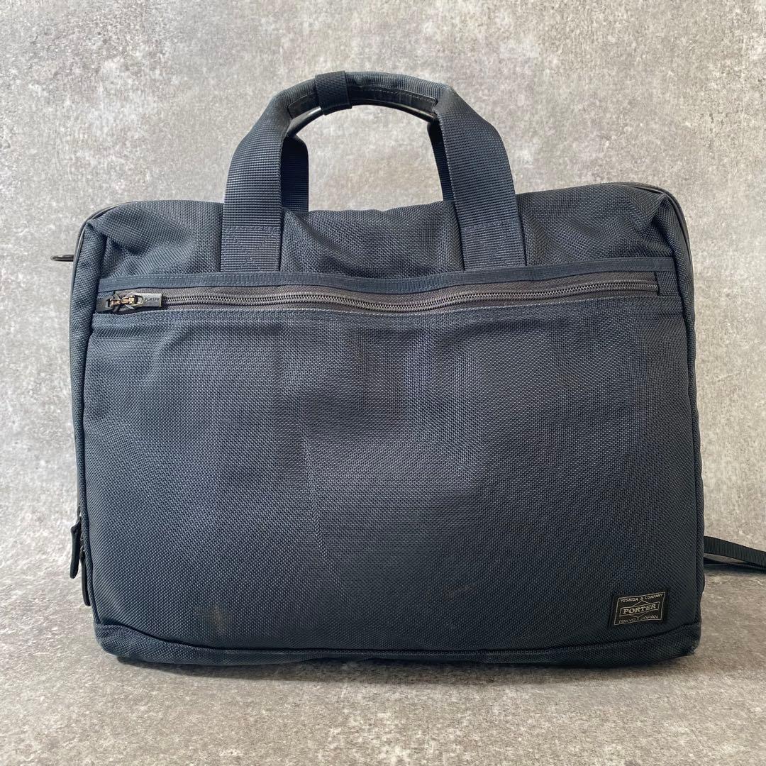 PORTER ポーター ステージ 3way リュック ビジネスバッグ　紺色