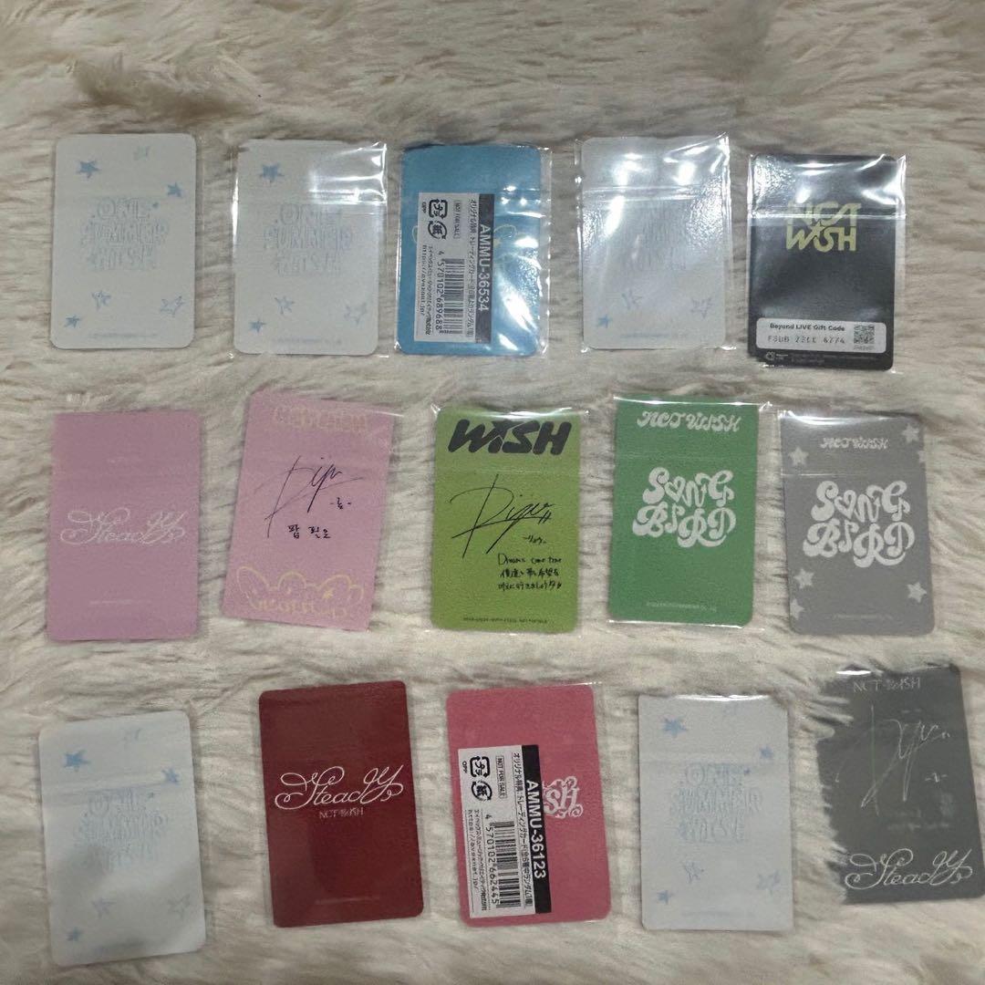 NCT WISH リョウセット　トレカCD写真集セット