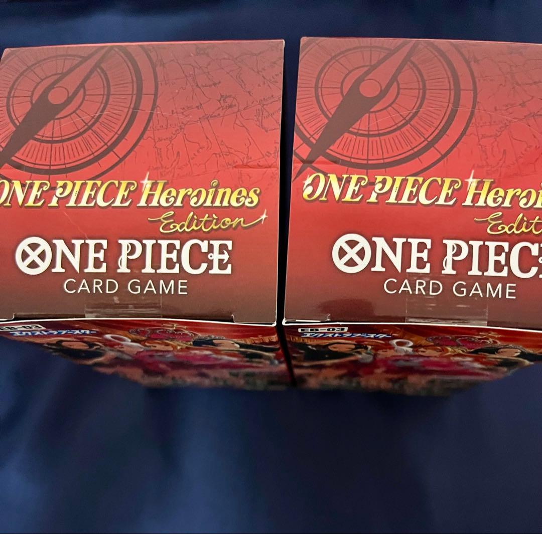 新品 未開封 ワンピースカード ヒロインズエディションBOX２個セット