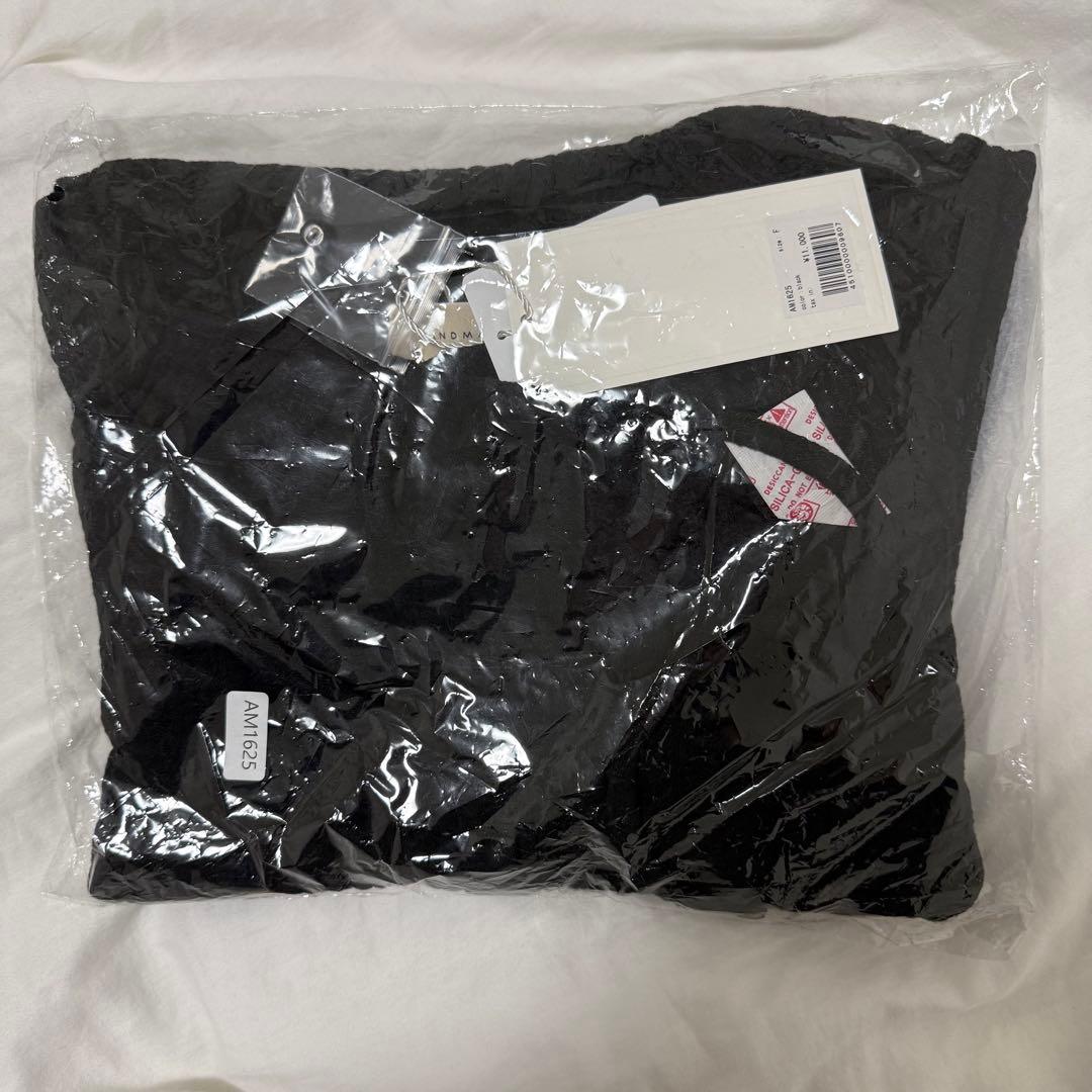 トップス ANDMARY Nini ribbon tops black