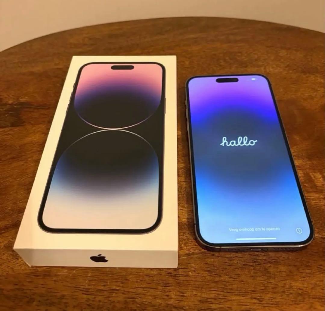 ★美品！即日発送★iPhone 14 Pro Max128GB ディープパープル