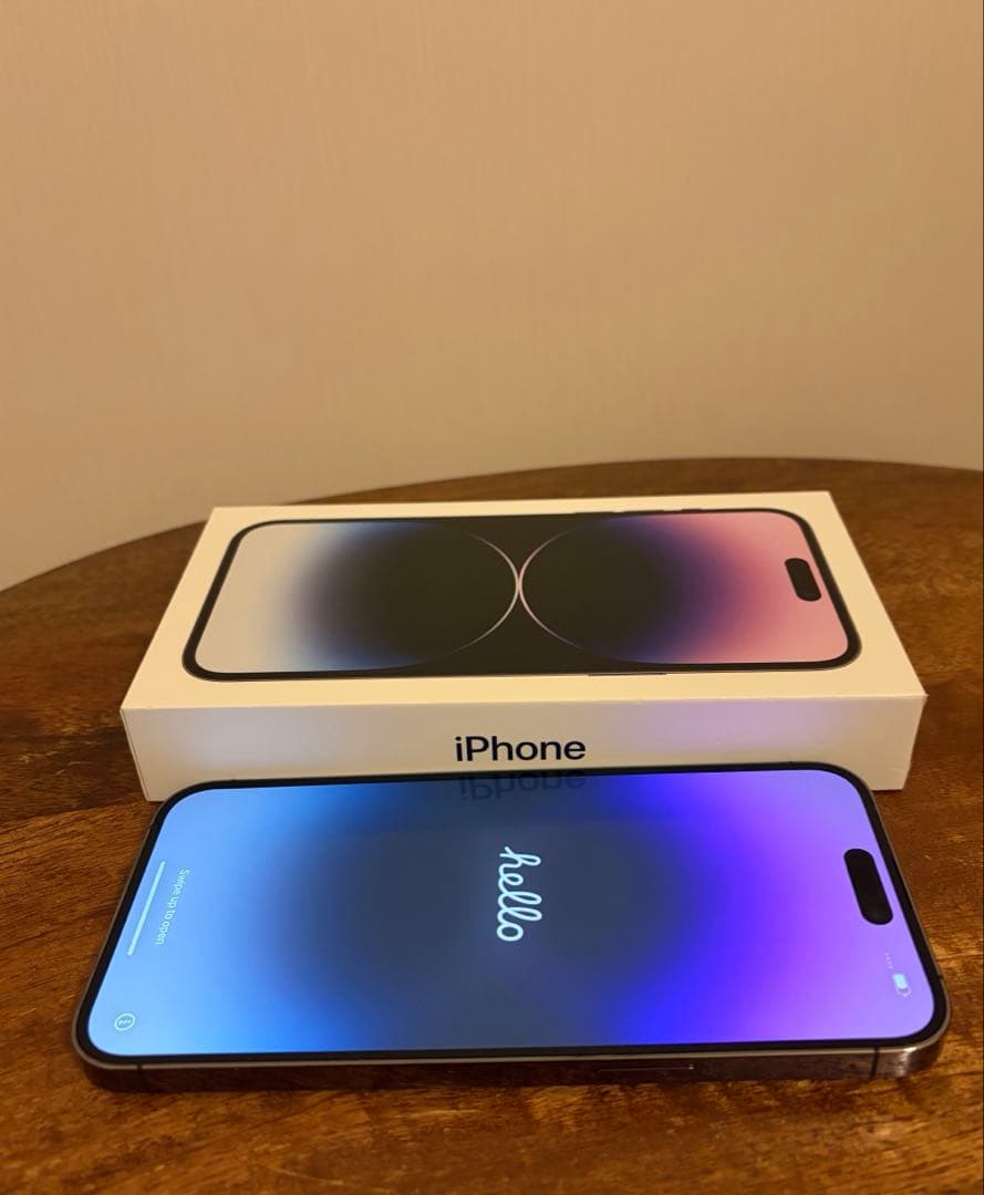 ★美品！即日発送★iPhone 14 Pro Max128GB ディープパープル