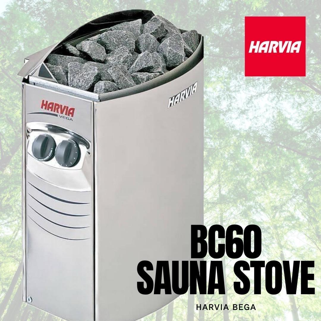 コード付きHARVIA ハルビア サウナストーブ 220V VEGA BC60