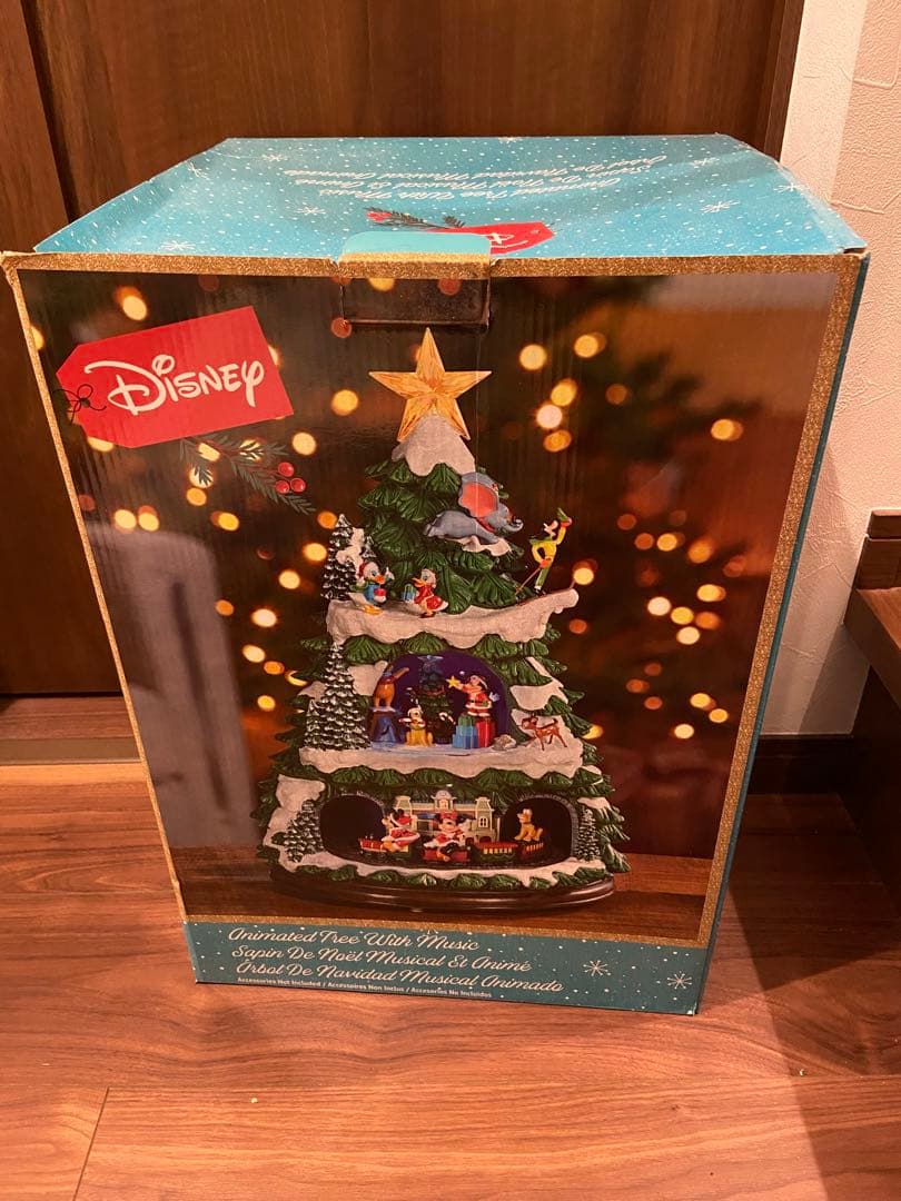 Disney クリスマスツリー オルゴール　コストコ