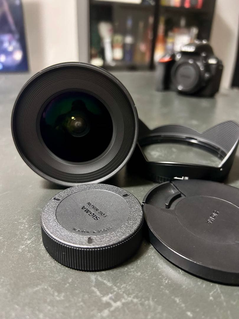 SIGMA 10-20mm F3.5 DC HSM フード付 ニコンF用