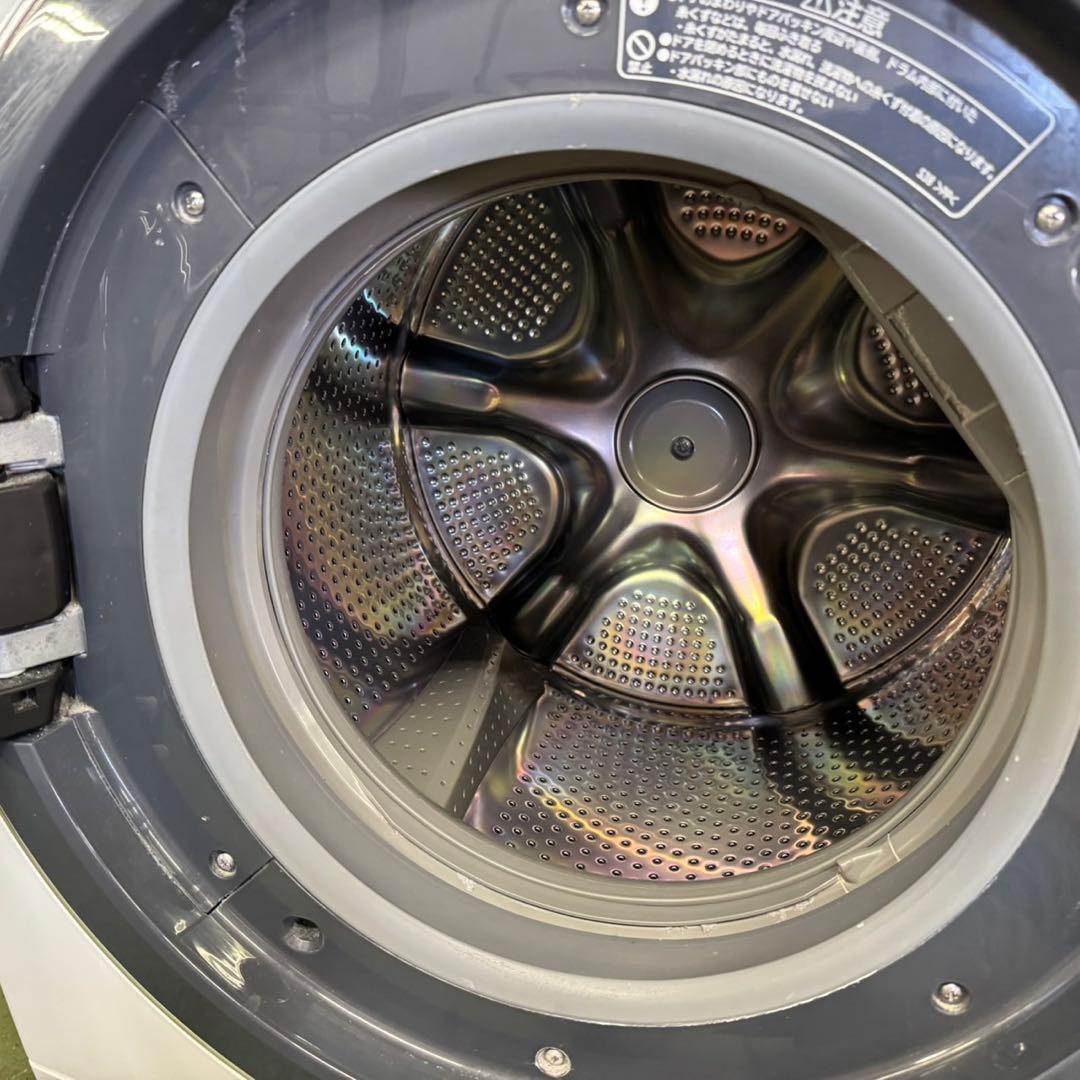 296 送料設置無料　日立　ドラム式洗濯機　10㌔　乾燥機能付き