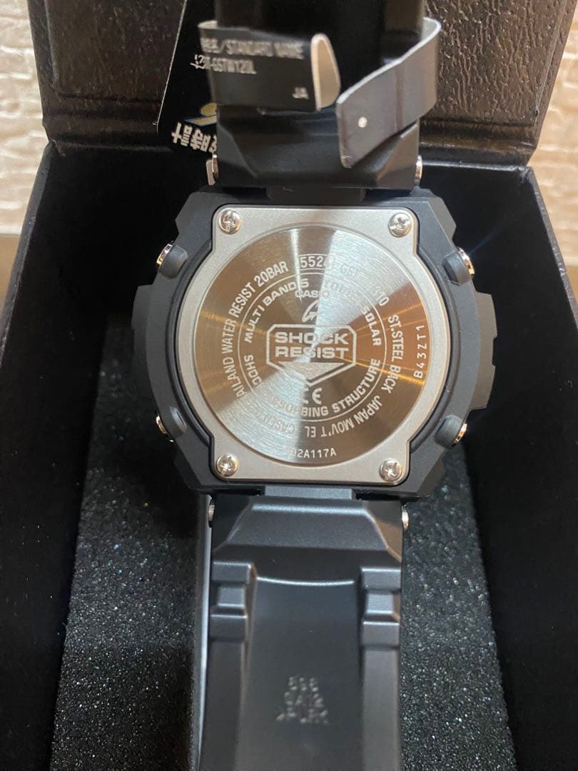【未使用に近い極美品】G-SHOCK GST-W310 1AJF 電波ソーラータ