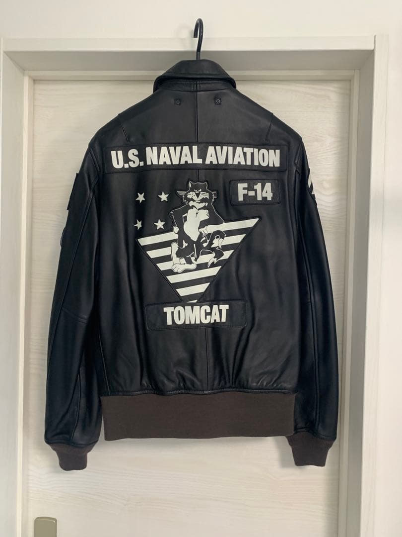 アヴィレックス トムキャット ライダース 革ジャン