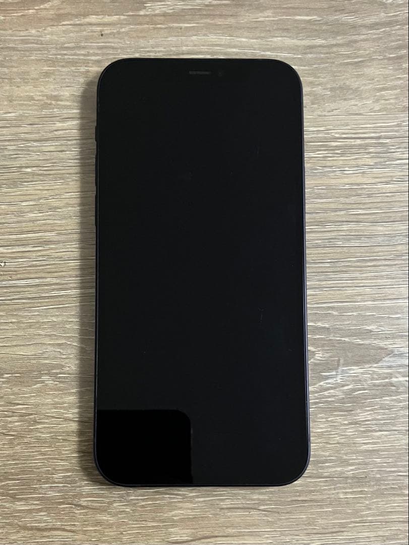 【美品】Apple iPhone 12ブラック 本体