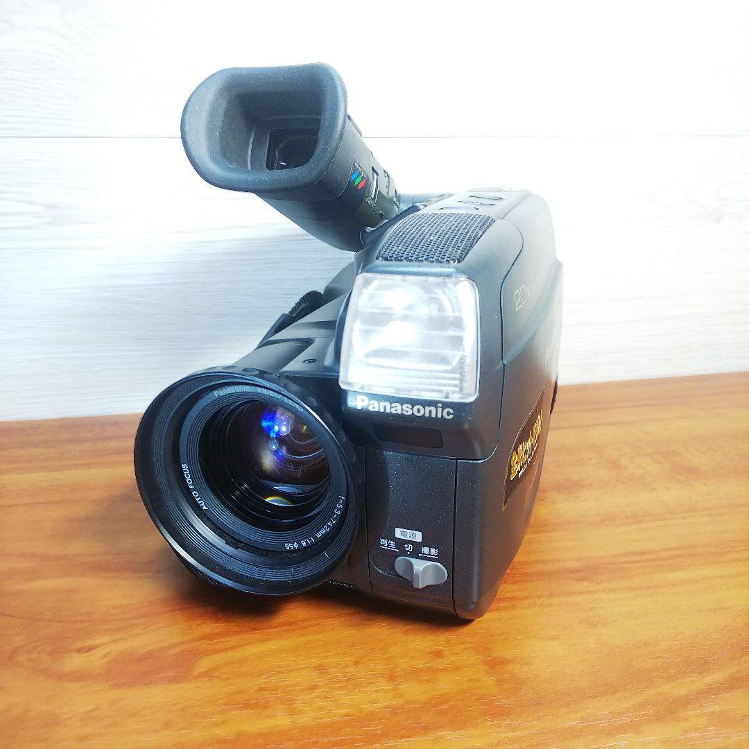 Panasonic 希少 VHS-C ビデオカメラ NV-A20