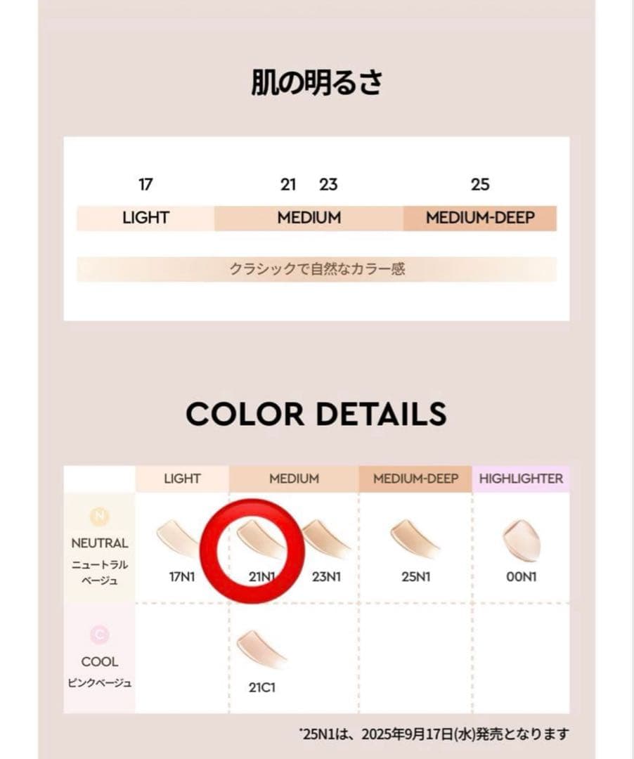 HERAクッション フィリックスエディション　21N1VANILLA 新品未開封