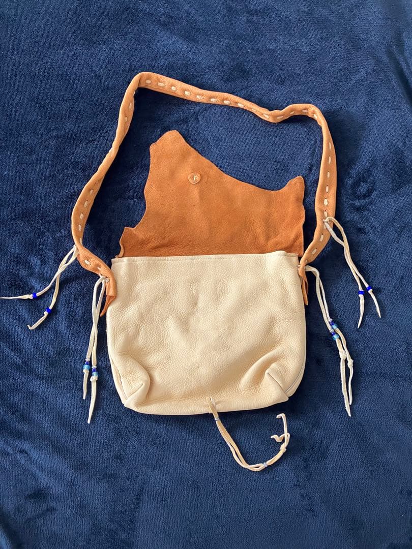 バッグ NasngwamXEARLYMORNING DEERSKINMESSENGER