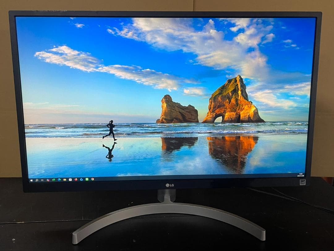 LG 27UL500-W 27インチ 4Kモニター