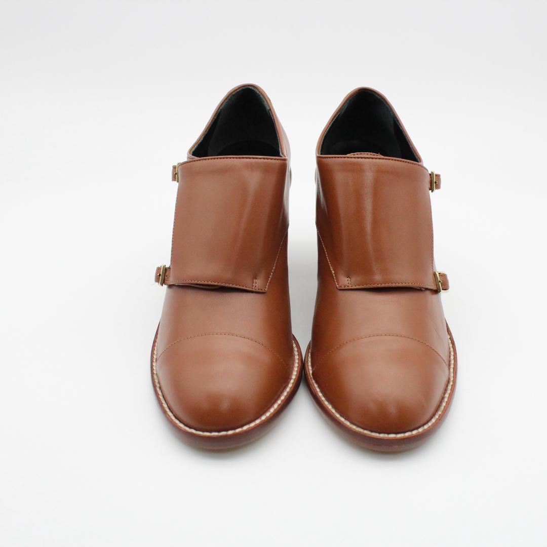 新品♪GIOIA DELL'ACQUA ダブルモンクヒールシューズ(37)