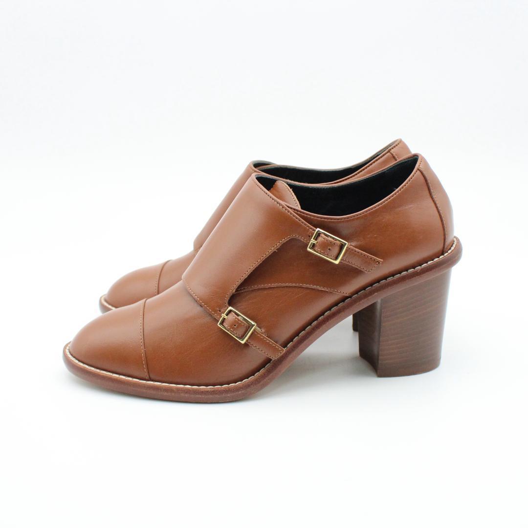 新品♪GIOIA DELL'ACQUA ダブルモンクヒールシューズ(37)