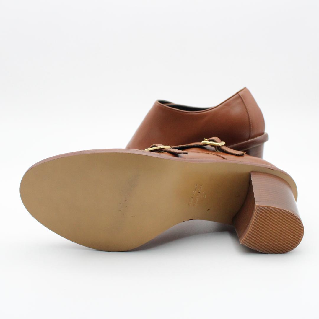 新品♪GIOIA DELL'ACQUA ダブルモンクヒールシューズ(37)