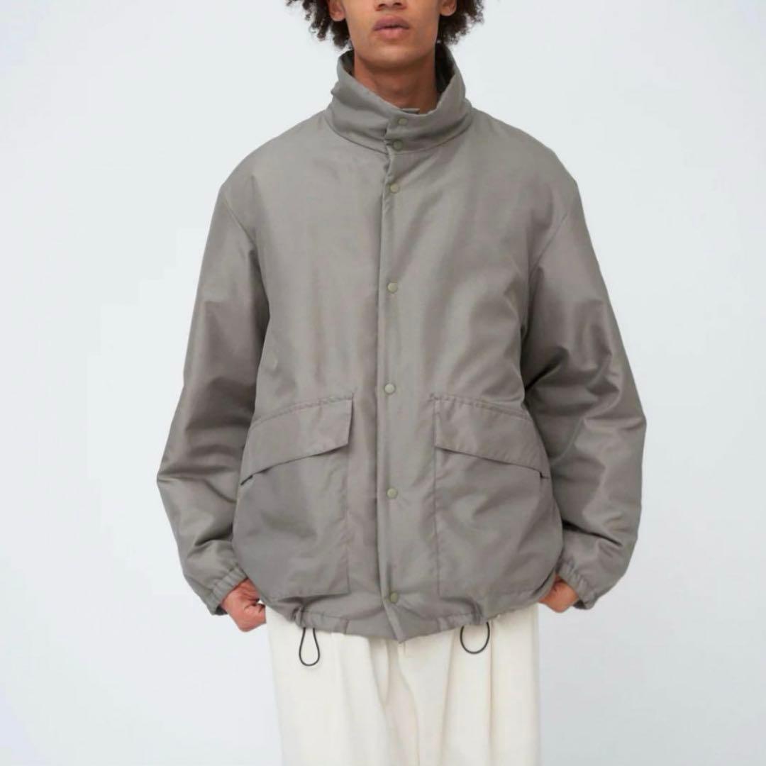 【定価14万円】ATON Silk Coating Padded Coach