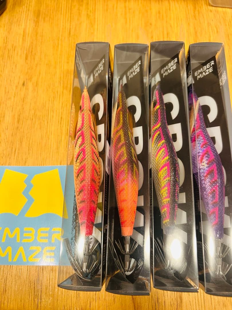 さとしエンバーメイズ　3.5 8本セット　ステッカー付き