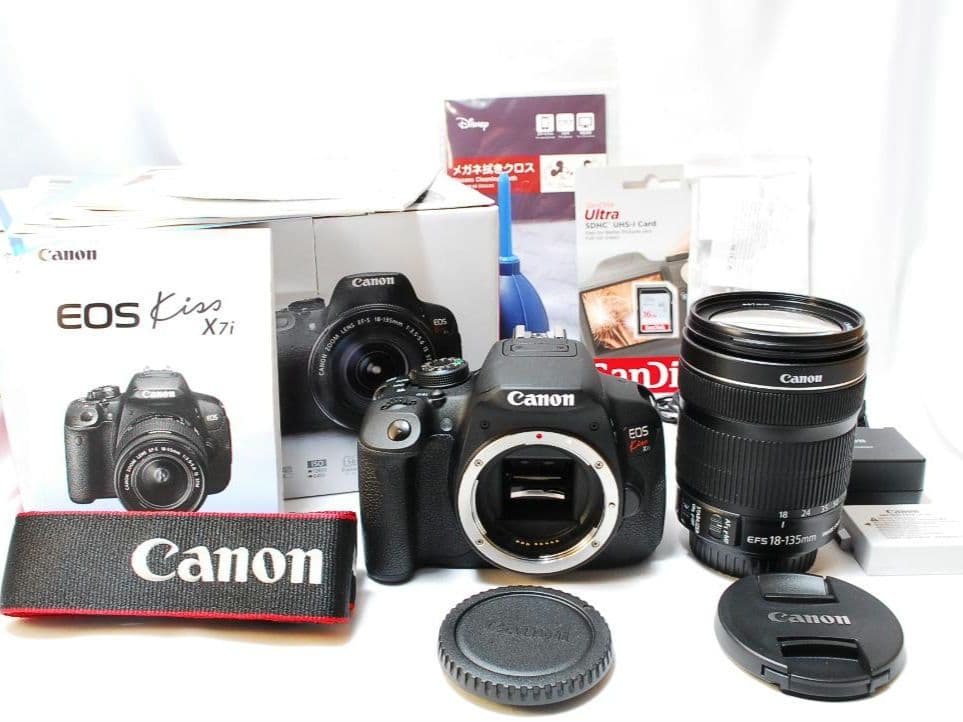 万能レンズセット✨新品級✨Canon EOS Kiss X7i✨軽量 STM搭載