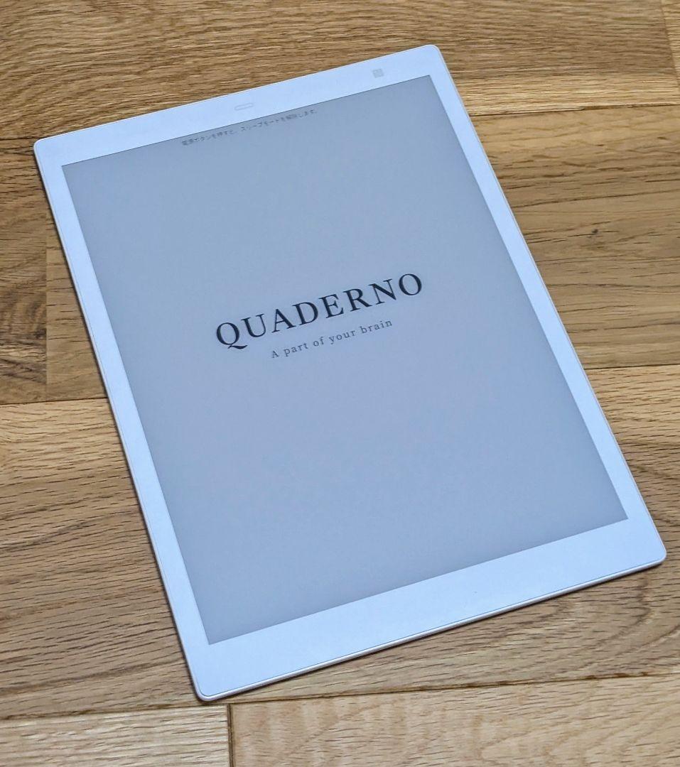 富士通クアデルノ QUADERNO A5 (Gen. 2) ラミーペン付き！
