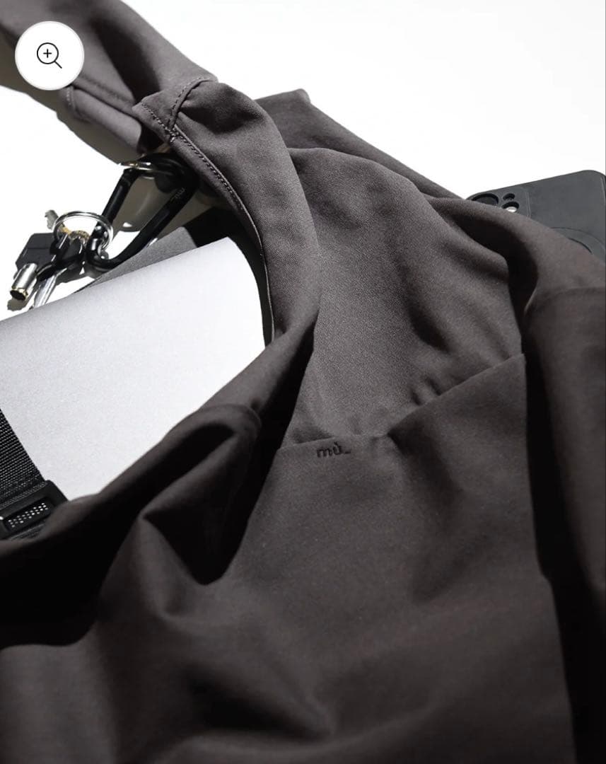 【mù_ 】 POSTMAN BAG / BLACK