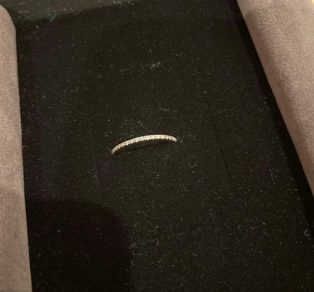 ヒロタカ　Gossamer ダイヤモンド リング　ホワイトゴールド