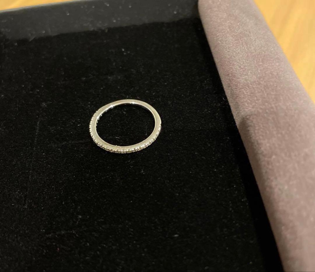 ヒロタカ　Gossamer ダイヤモンド リング　ホワイトゴールド