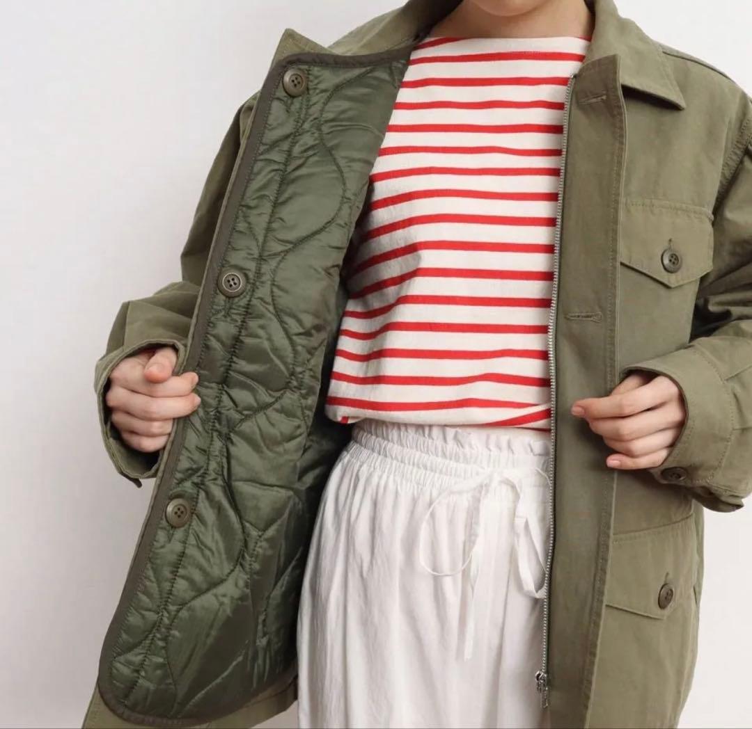 CHILD WOMAN ライナー付きミリタリージャケット　最終値下げ