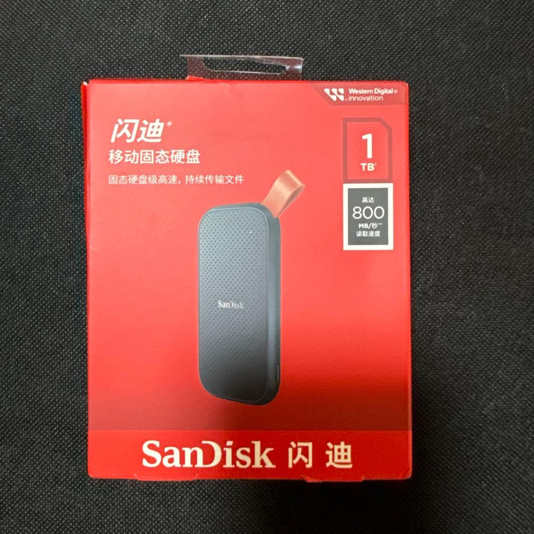 SanDisk 1TB ポータブルSSD USB Type-C
