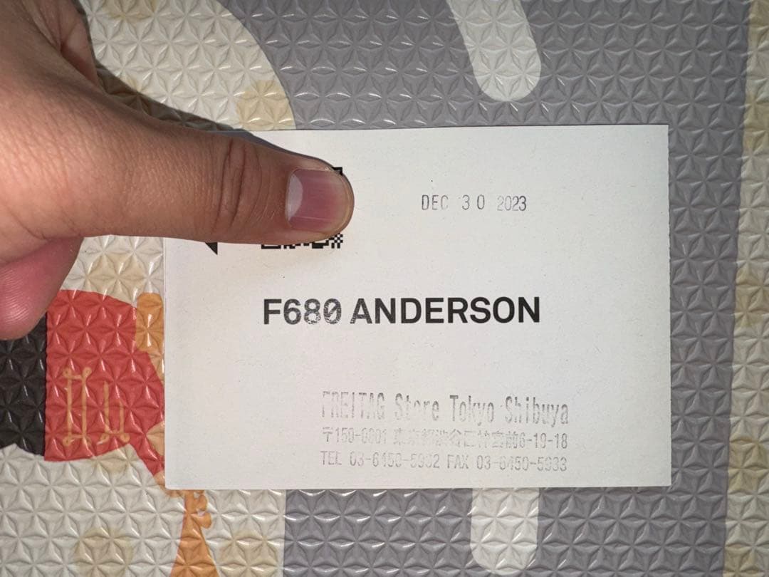 ID付 FREITAG F680 ANDERSON ロールトップ 3WAYバッグ