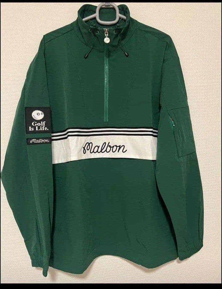 【即発送＆XL】マルボンゴルフ Malbon 長袖 パーカー ジャケット