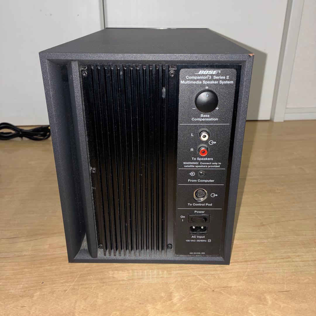 いい音！！BOSE Companion3 seriesⅡ 動作ok！