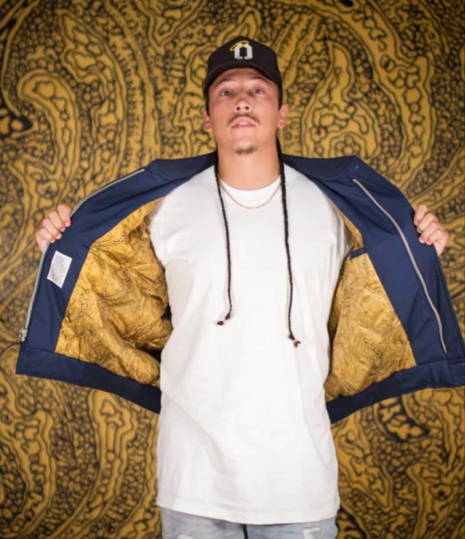 DERBY OF SAN FRANCISCO JACKET ネイビーSサイズ