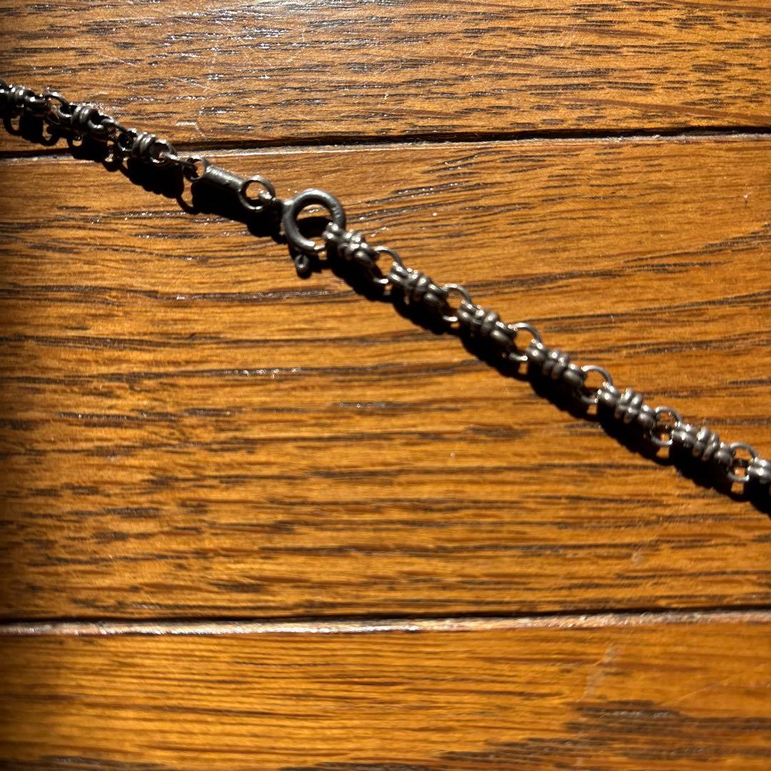 シルバーアクセサリー　シガレットケースネックレス