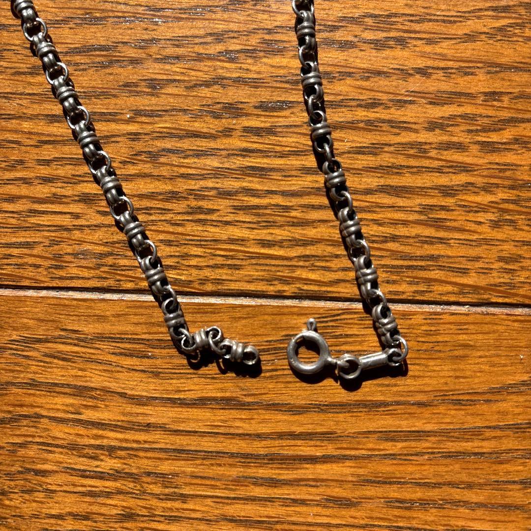 シルバーアクセサリー　シガレットケースネックレス